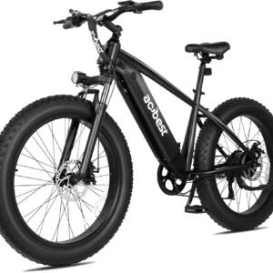 ACTBEST Ranger All-Terrain Electric Mountain Bike, 1400W Peak Motor, 65-Mile Range, 26×4 Inch Fat Tires