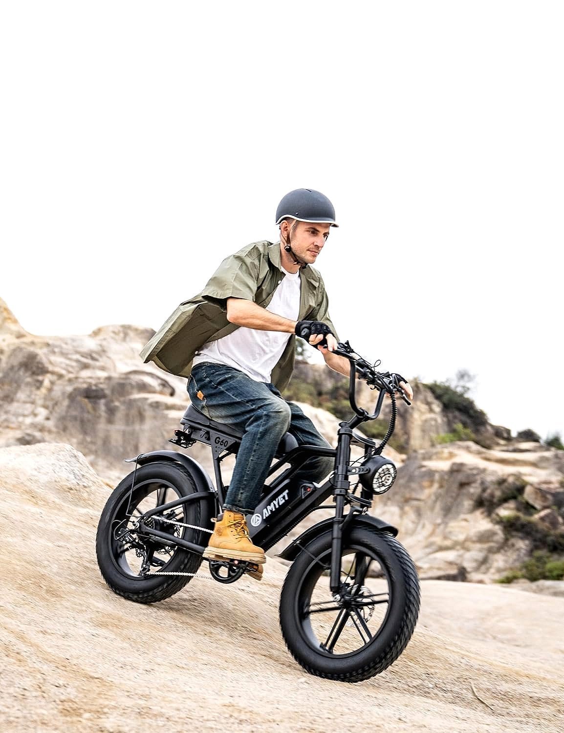 AMYET V9-G60 Peak Fat Tire Electric Bike for Adults, 1500W Motor, 32 MPH - Image 2