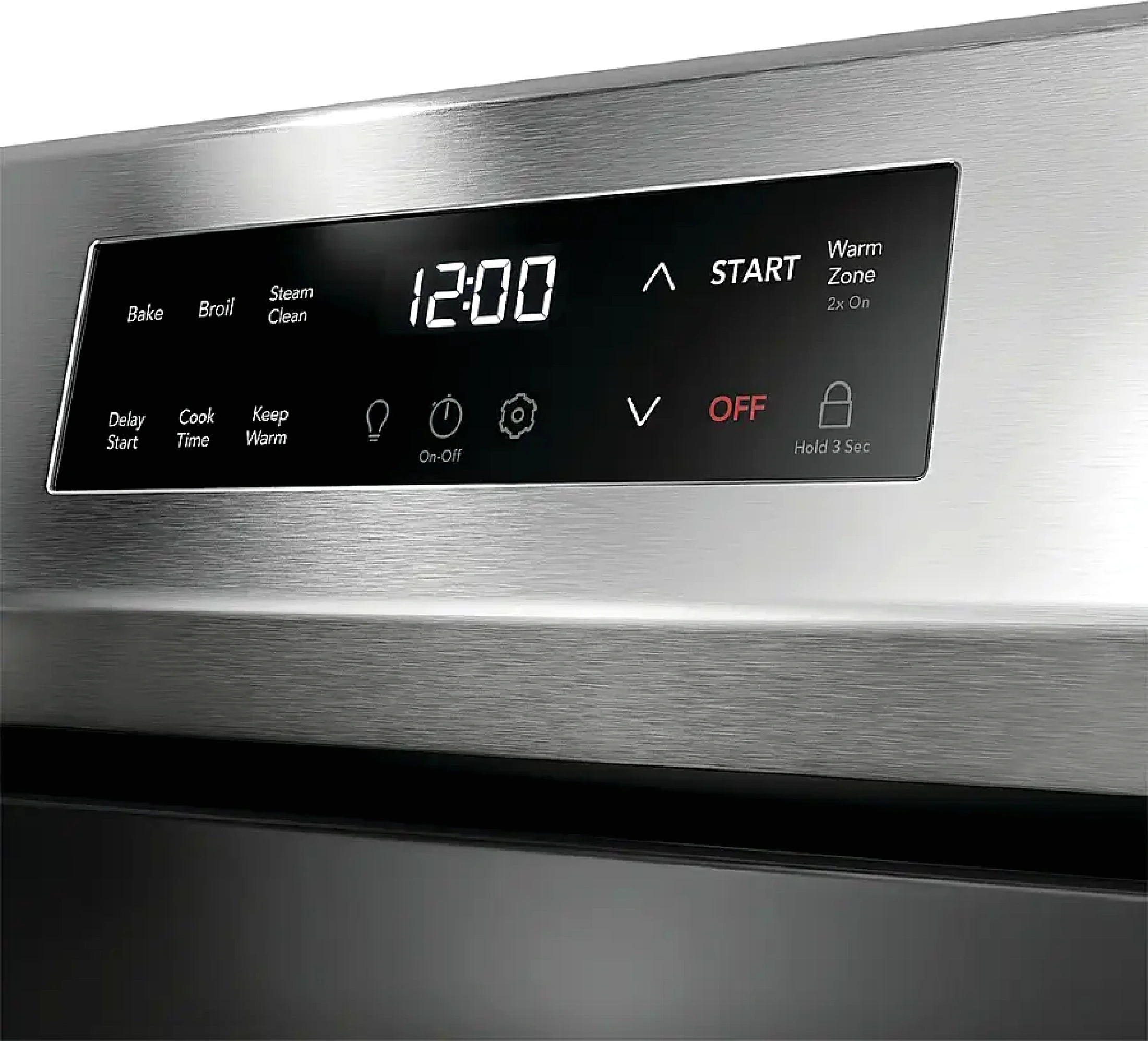Frigidaire FCRE3062AS 30-inch Freestanding Electric Range with EvenTemp, Stainless Steel - Image 3