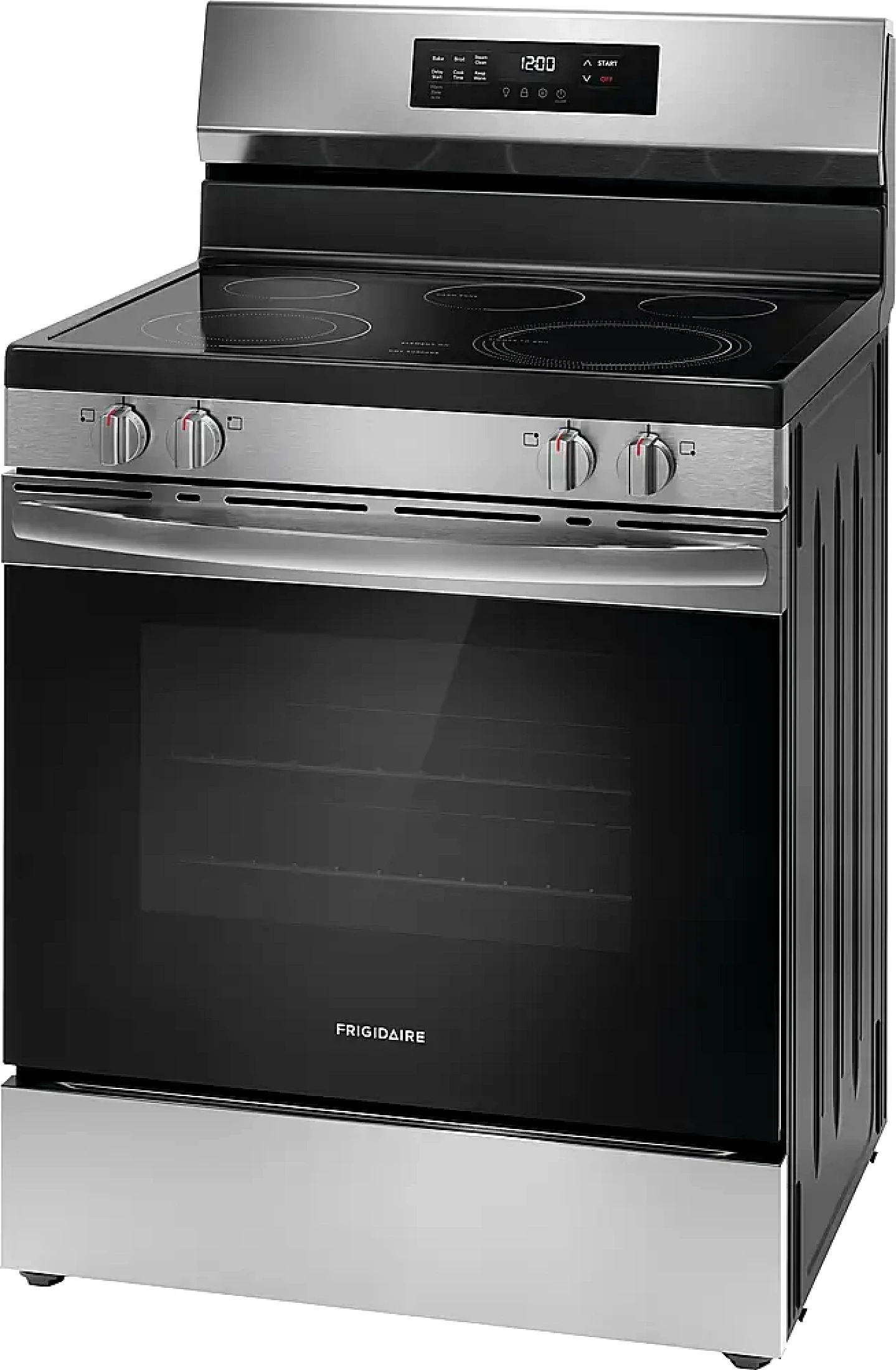 Frigidaire FCRE3062AS 30-inch Freestanding Electric Range with EvenTemp, Stainless Steel - Image 6