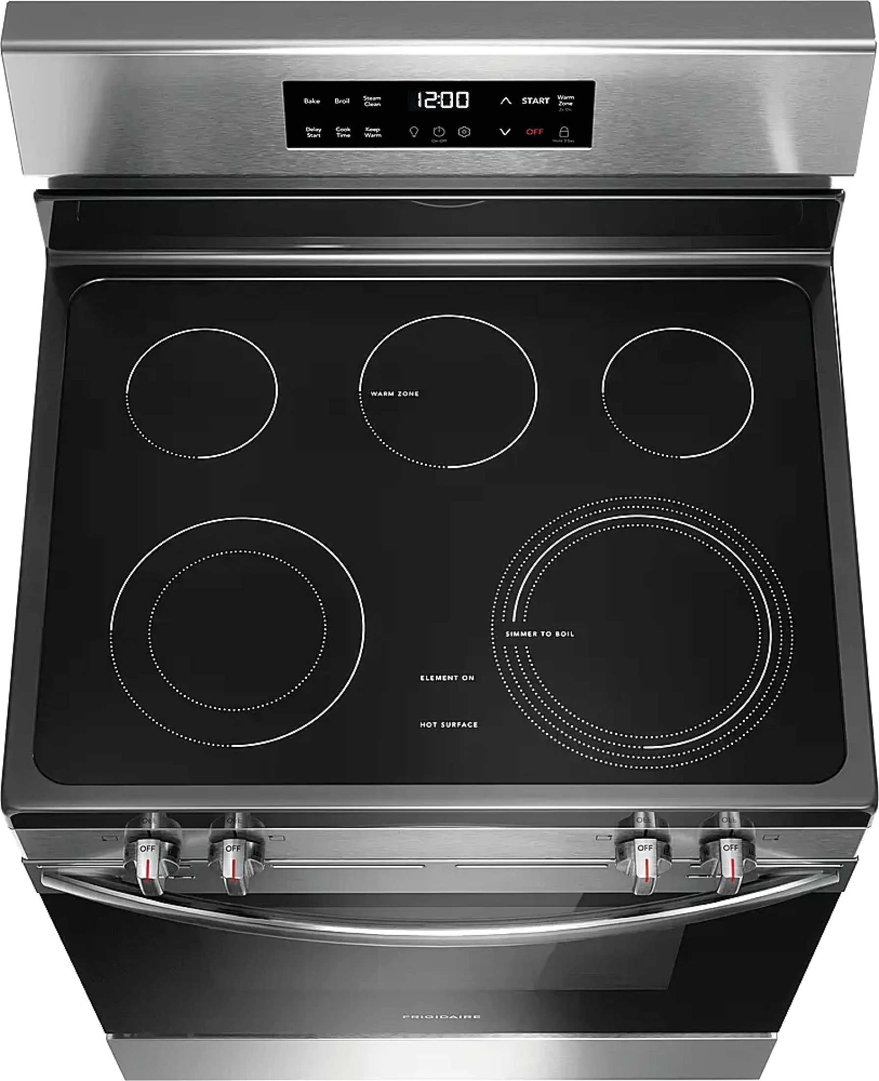 Frigidaire FCRE3062AS 30-inch Freestanding Electric Range with EvenTemp, Stainless Steel - Image 8