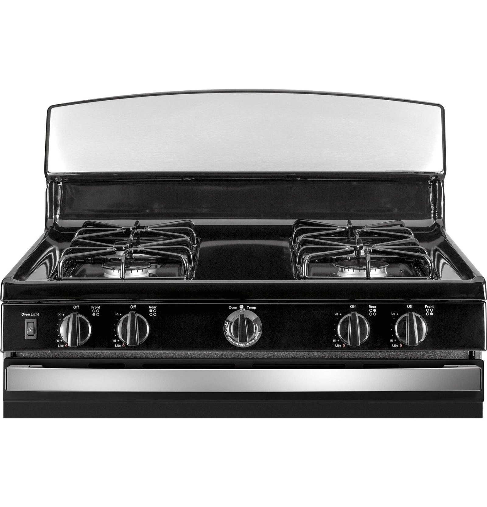 GE 30″ Free-Standing Gas Range with 4 Sealed Burners, Stainless Steel (JGBS30RETSS) - Image 3