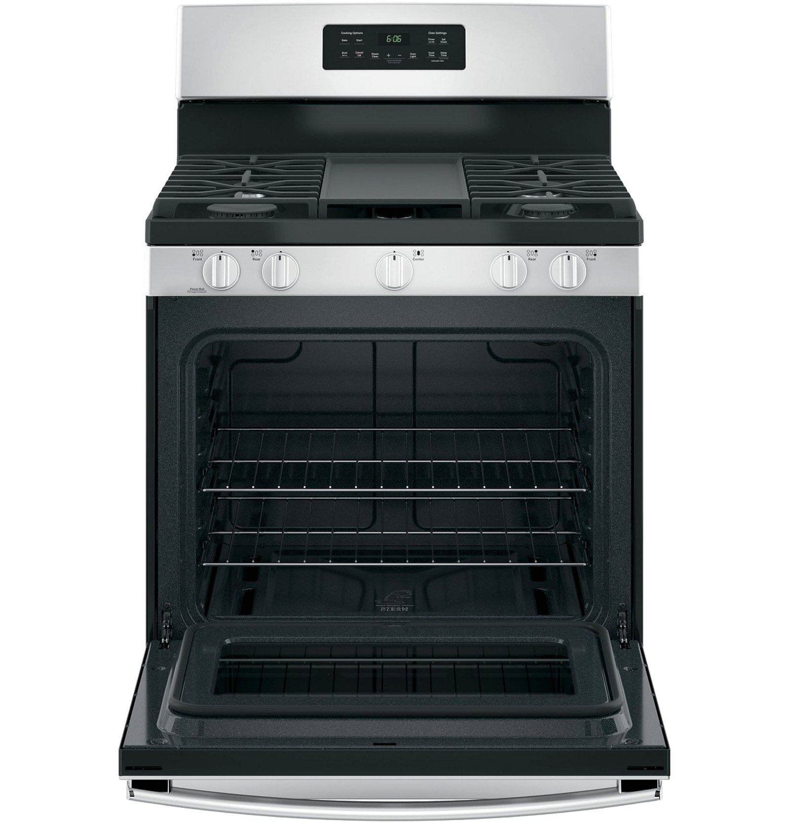GE 30-Inch Freestanding Gas Range with 4.8 cu. ft. Oven Capacity and Sealed Cooktop Burners - Image 6