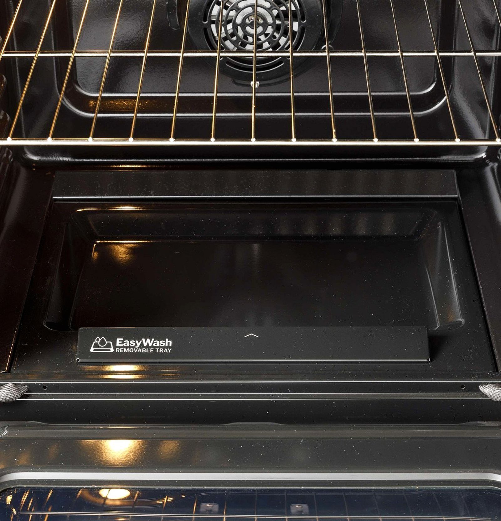 GE 30-inch Freestanding Electric Convection Range with No Preheat Air Fry, WiFi, and EasyWash Oven Tray, Stainless Steel - Image 3