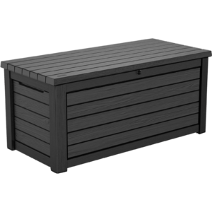 Keter Northwood 22 Cu. Ft. Outdoor Storage Deck Box, Graphite