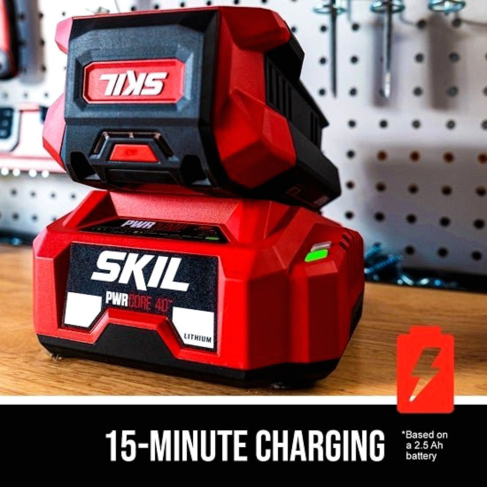Skil PWR CORE 40-volt, 20-in Self-Propelled Battery Walk Mower with (1) 6 Ah Battery Included | SM4910C-11 - Image 3