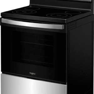 Whirlpool WFE535S0JS 5.3 cu. ft. Freestanding Electric Range with Fan Convection and Frozen Bake Technology, Stainless Steel